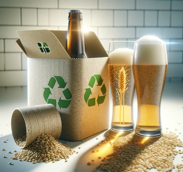 Biertreber revolutioniert die Verpackungsindustrie